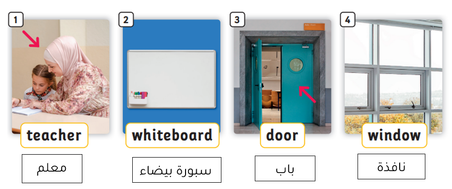 teacher whiteboard door window